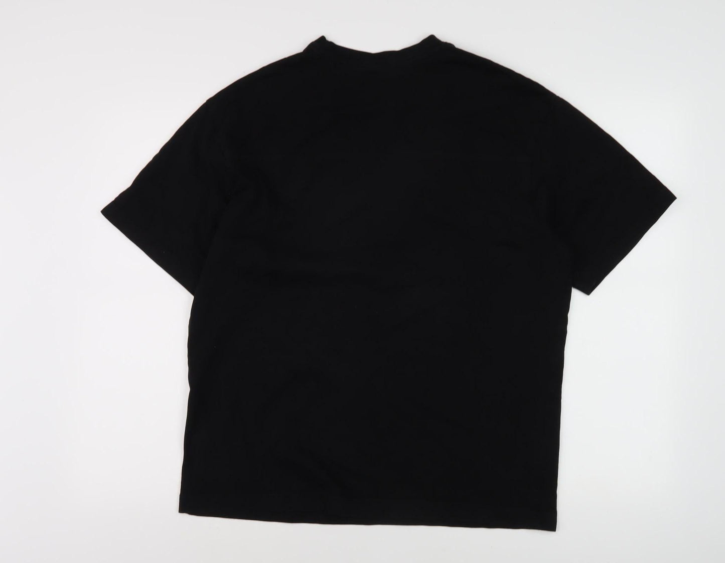 Mens UK Size S Bershka Black  T-Shirt