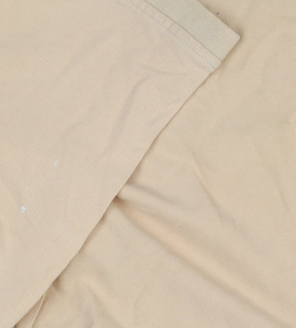 Farah Men's Beige Polo Shirt L Regular Fit