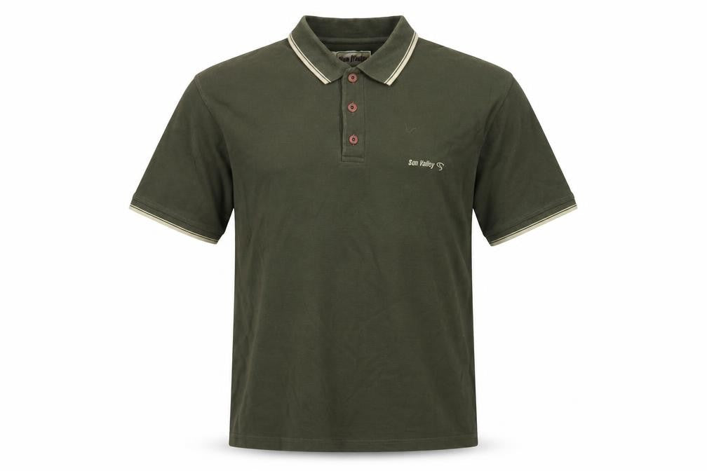 Mens UK Size M Sun Valley Cotton Polo Shirt