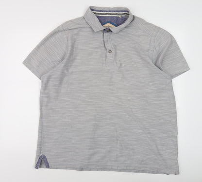 Montana Grey Men's 2XL Polo Shirt, Short Sleeve, Casual