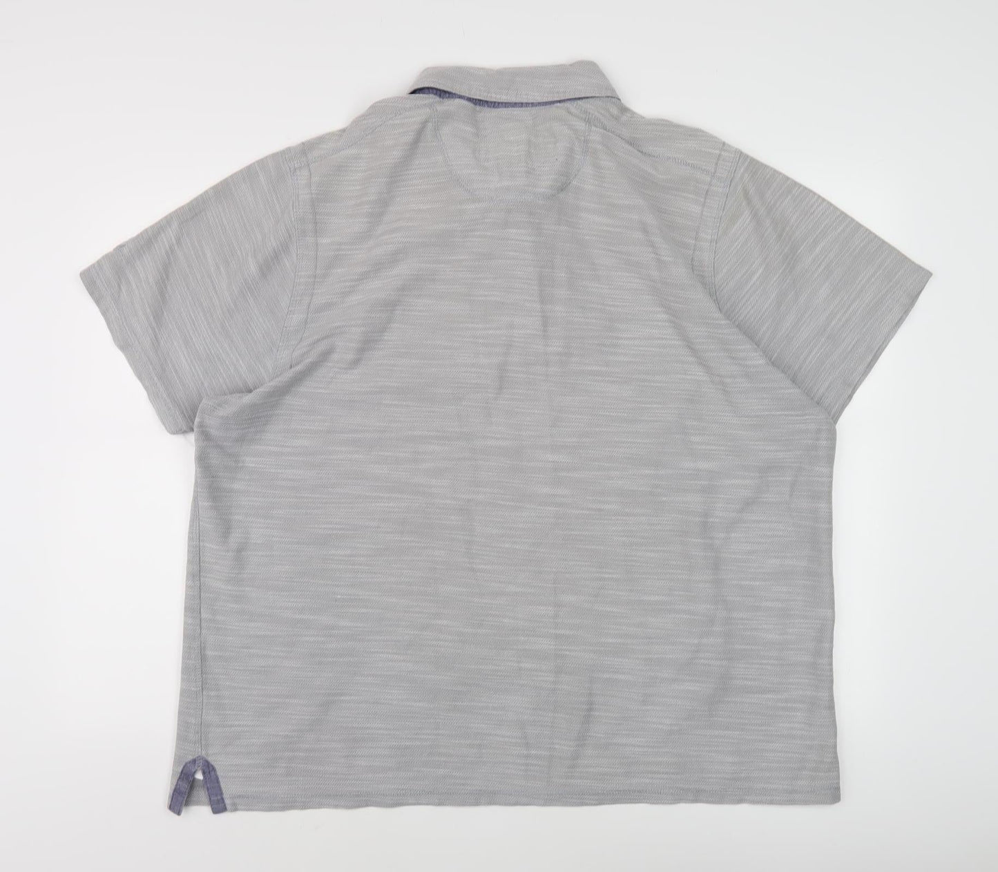 Montana Grey Men's 2XL Polo Shirt, Short Sleeve, Casual