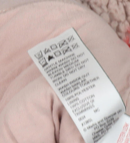 Marks and Spencer Girls Pink Heart Jacket, 12 Months