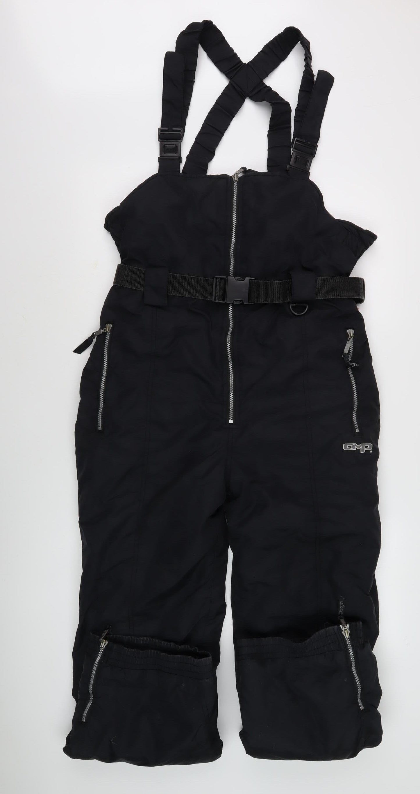 CMP Women's Black Dungarees Trousers Size L