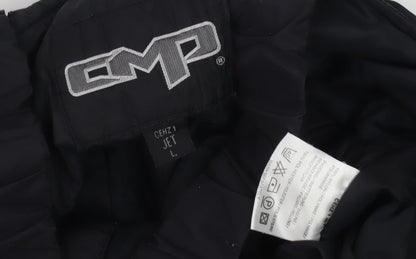 CMP Women's Black Dungarees Trousers Size L