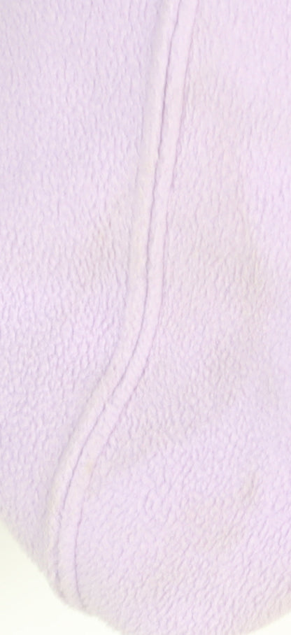 Cotton Traders Women's Purple Full Zip Hoodie Size 14