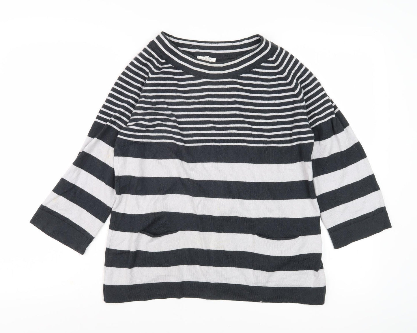 Womens UK Size 10 Thought Multicoloured Pullover Jumper