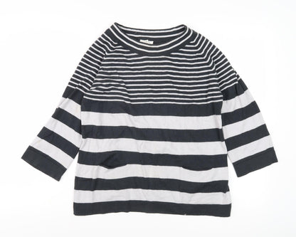 Womens UK Size 10 Thought Multicoloured Pullover Jumper
