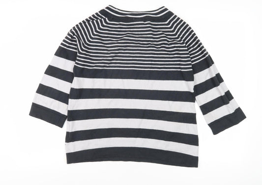 Womens UK Size 10 Thought Multicoloured Pullover Jumper