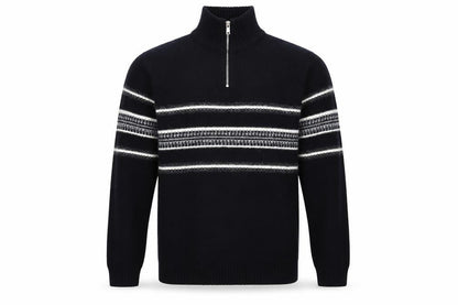 Mens UK Size S Marks and Spencer Black Full Zip Jumper