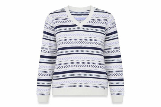 Yours Women's Multicoloured V-Neck Jumper