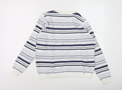 Yours Women's Multicoloured V-Neck Jumper