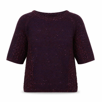 Womens UK Size S Monsoon Purple Pullover Jumper