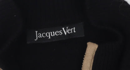 Jacques Vert Women's Black Jacket, Large, Casual, Zip