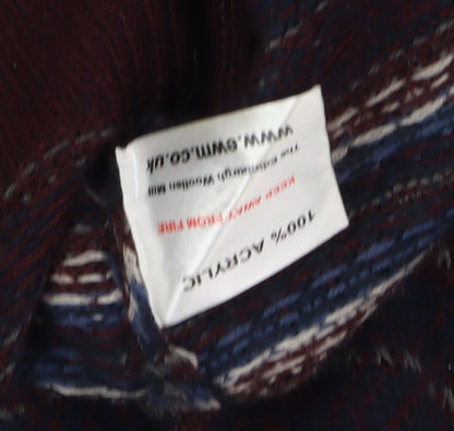 James Pringle Men's Multicoloured Pullover Jumper