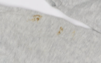 Hush Women’s Grey Rainbow Stripe Crew Neck Pullover XS