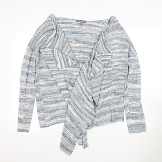 Laura Ashley Women's Blue Wrap Jumper Size 16