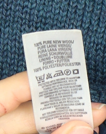 Marks and Spencer Mens Blue Pullover Jumper L