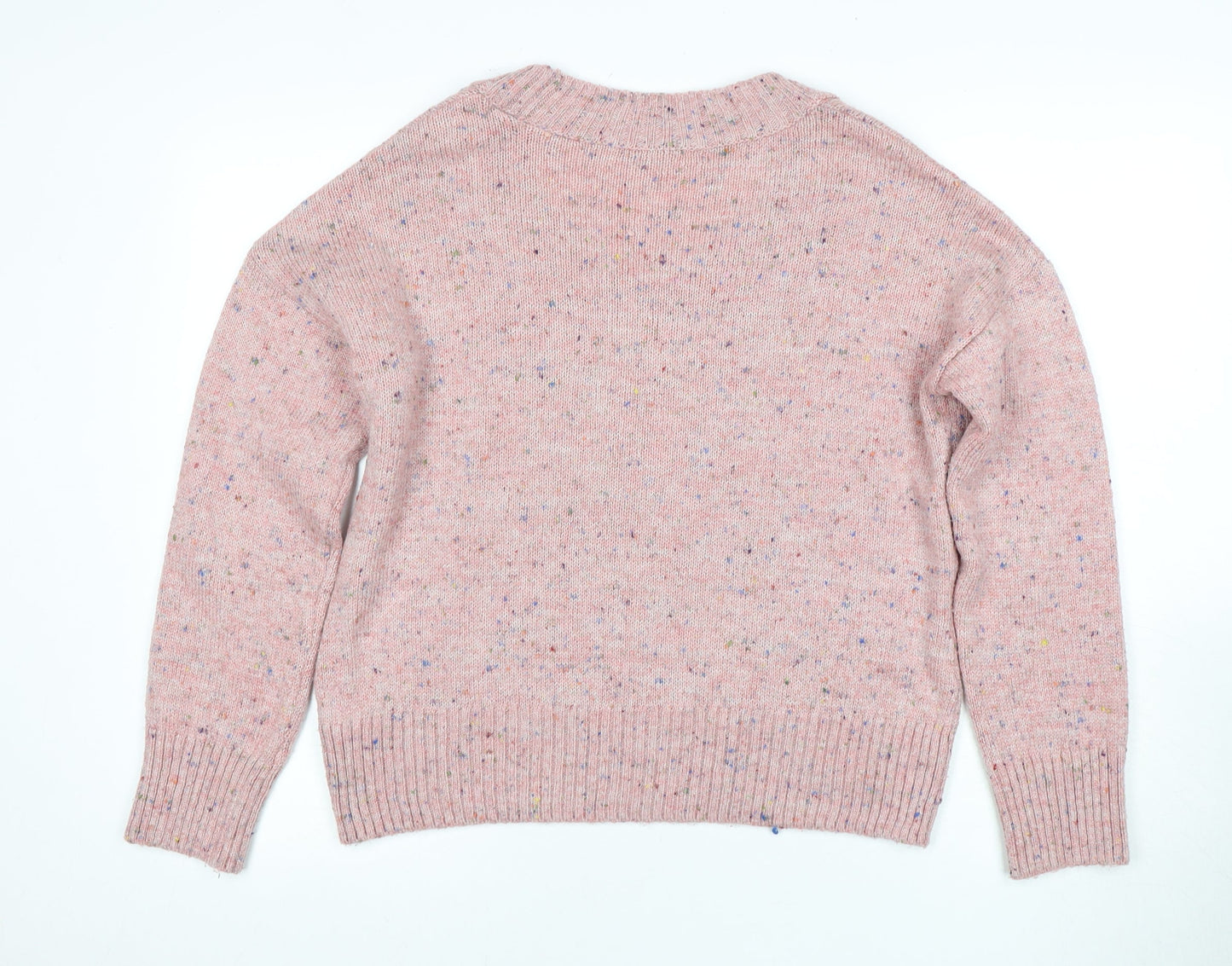 Womens UK Size 12 NEXT Pink Pullover Jumper