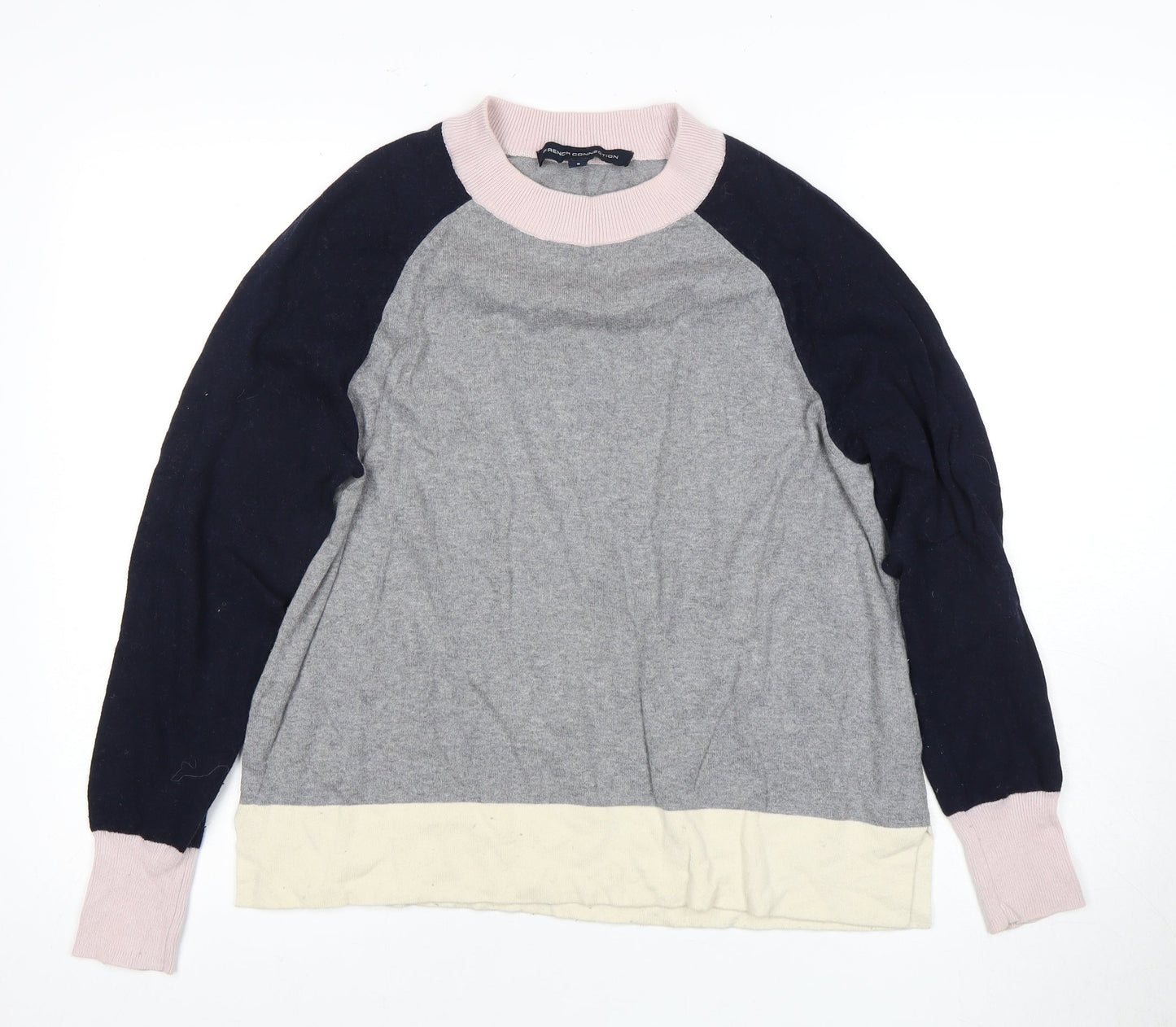 Womens UK Size S French Connection Grey Basic Jersey