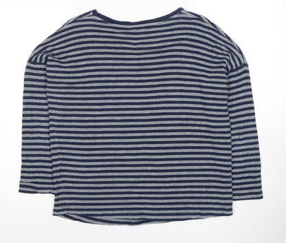 Womens UK Size 12 NEXT Blue Pullover Jumper