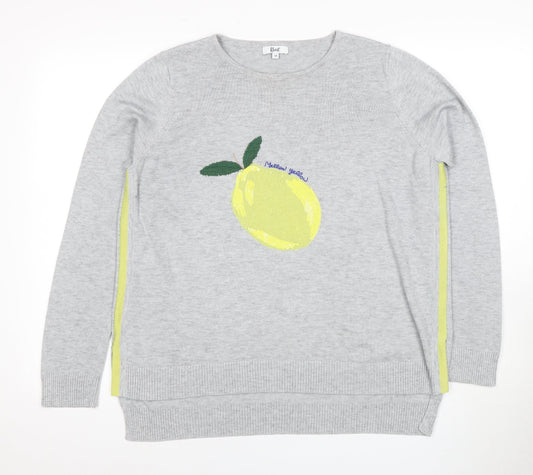 Khost Women's Grey Pullover Jumper Size 14