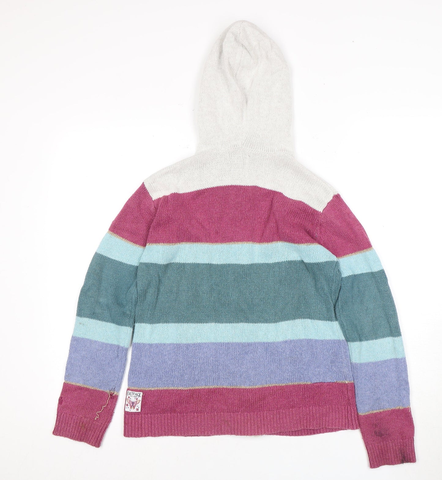 FatFace Girls Multicoloured Full Zip Cardigan 11/12 Years
