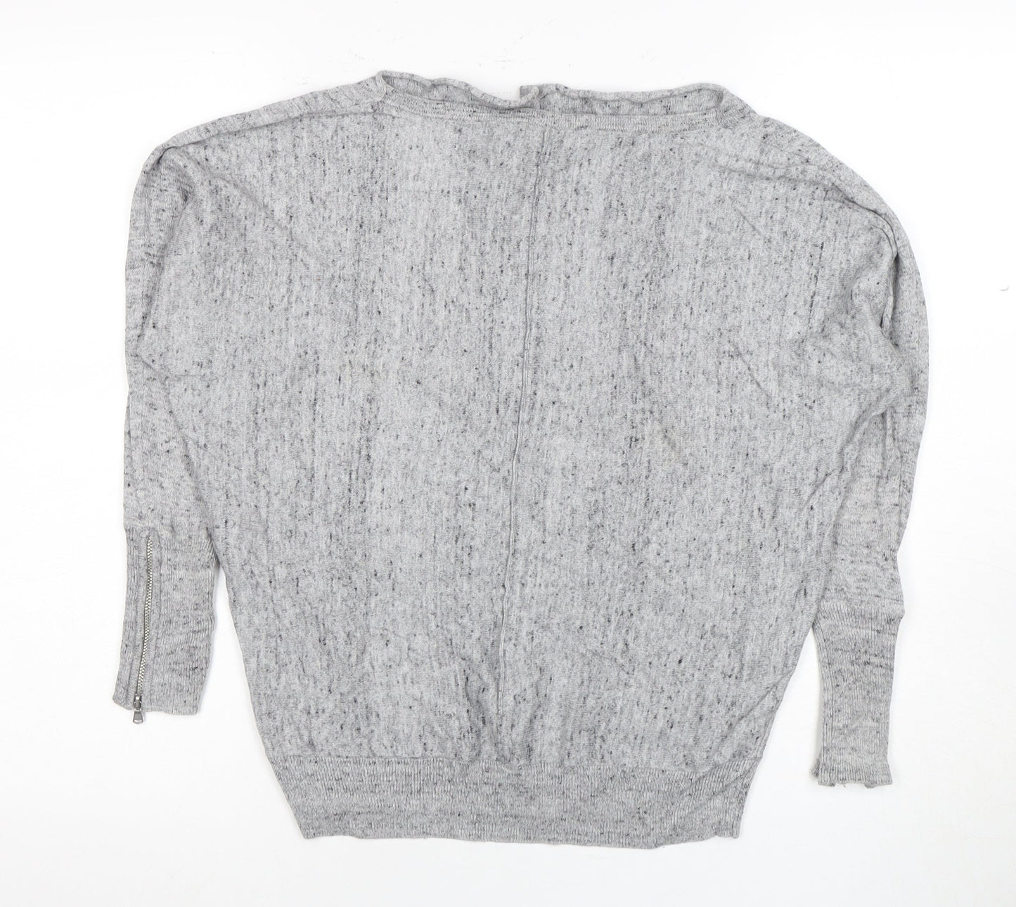 Womens UK Size XS Mint Velvet Grey Pullover Jumper