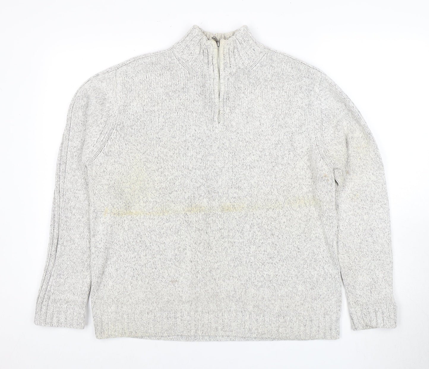 Marks and Spencer Men's Grey Pullover Jumper M