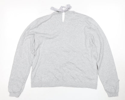 Womens UK Size 14 Oasis Grey Pullover Jumper