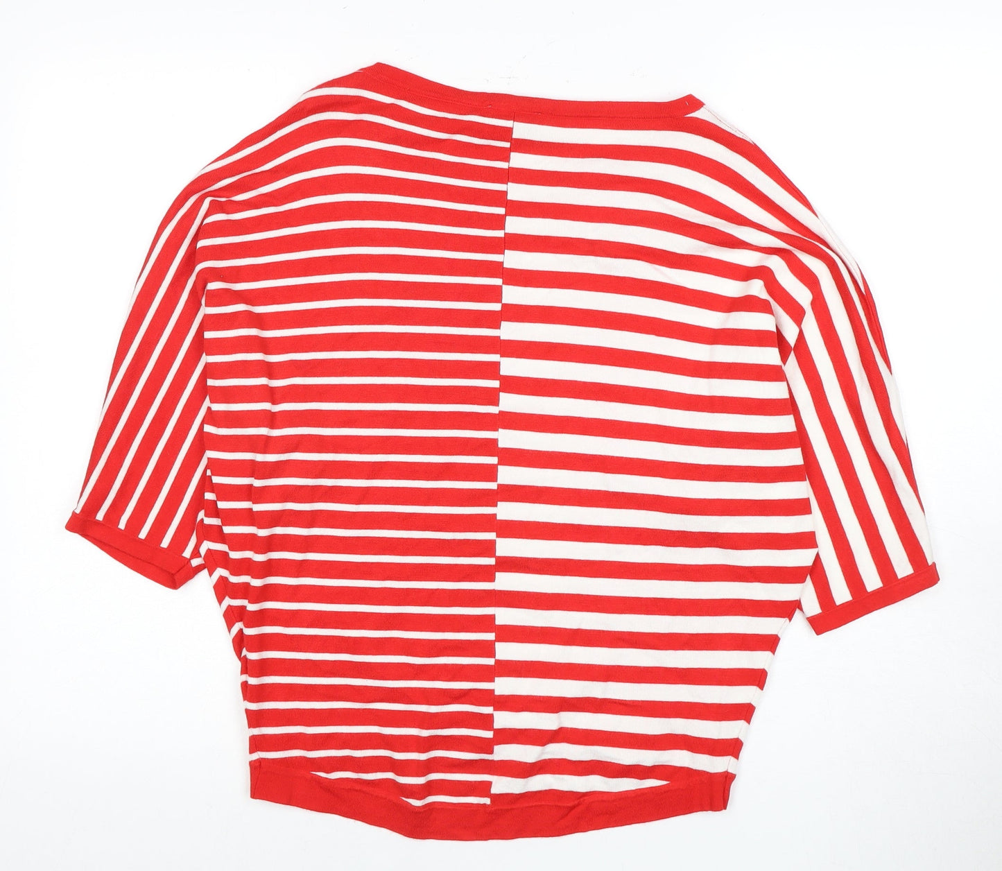 Fresh Produce Women's Red Striped Top, Size S, Casual Wear
