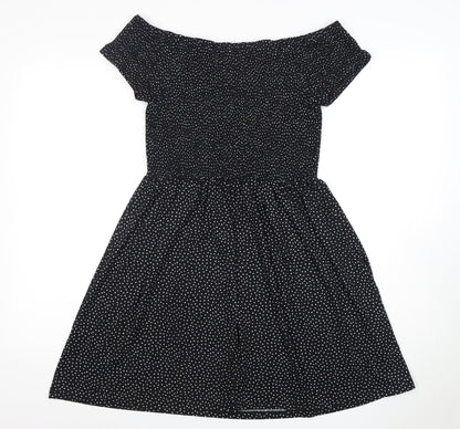 BRAVE SOUL Women's Black Off Shoulder Dress, Size 2