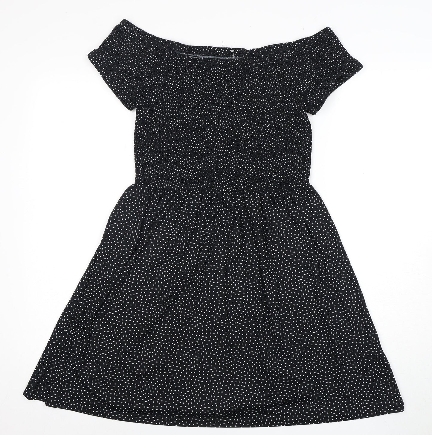 BRAVE SOUL Women's Black Off Shoulder Dress, Size 2