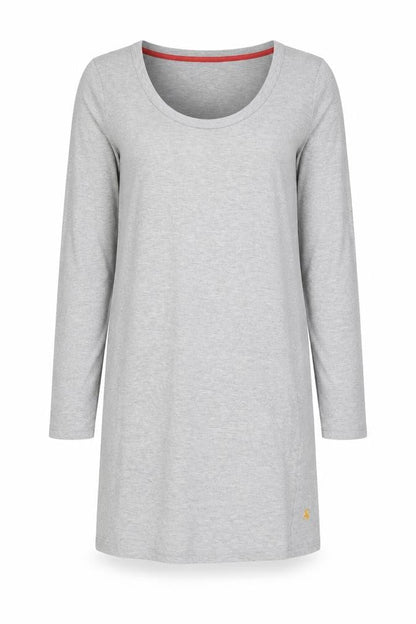 Joules Women's Grey Long Sleeve Dress S