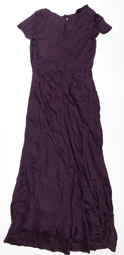 Phase Eight Women's Purple Long Dress, Size 10