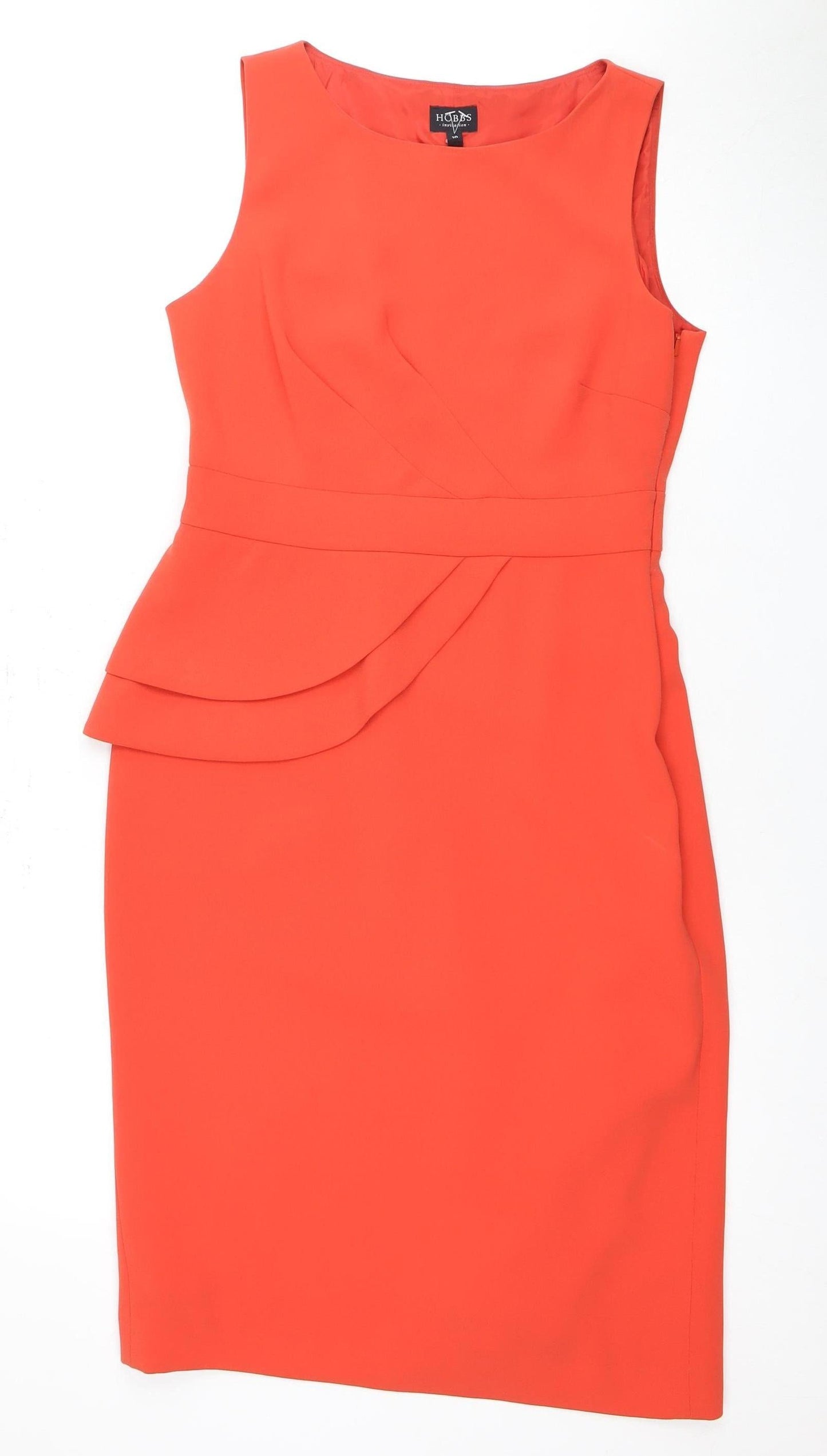 Hobbs Women's Red Sheath Dress - Size 10