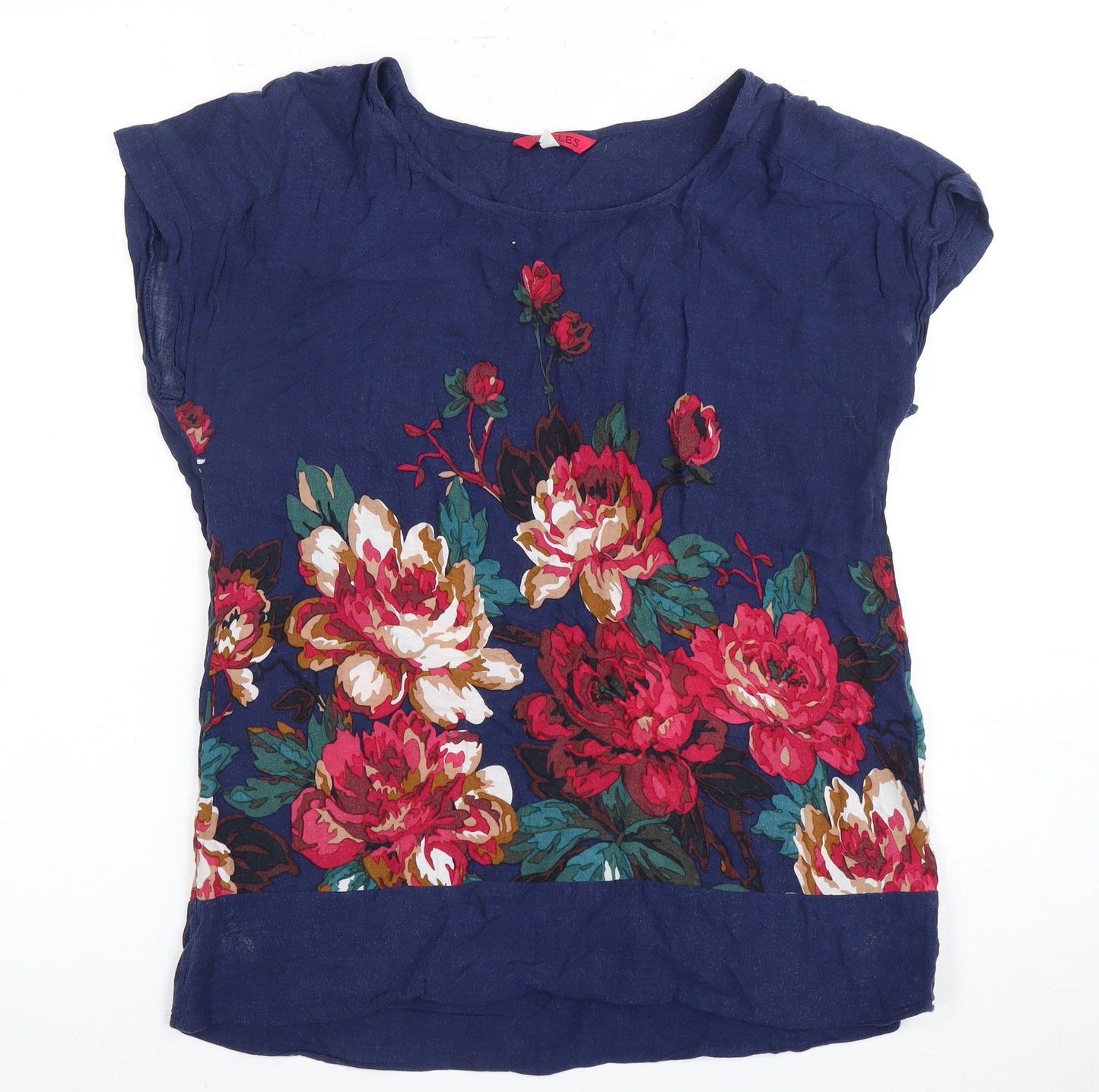 Womens UK Size XS Joules Multicoloured Basic Blouse