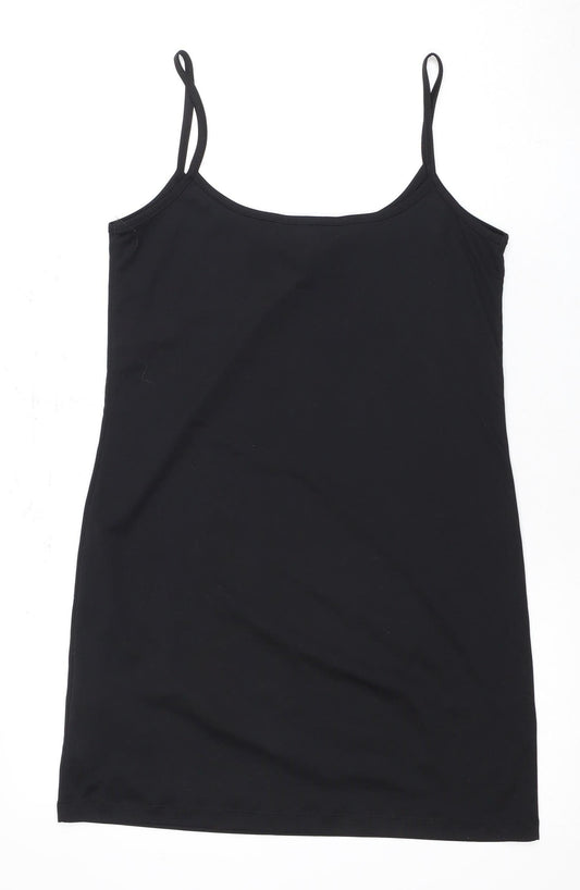 French Connection Women's Black Slip Dress M