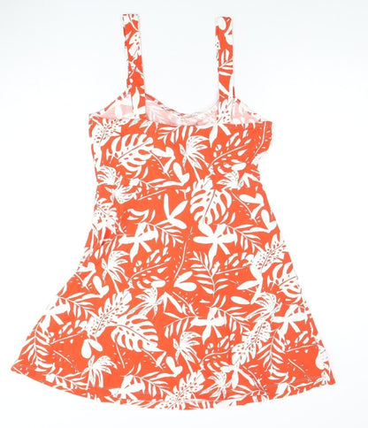 Friends Like These Women's Red A-Line Floral Dress, Size 10