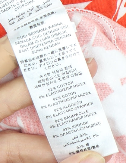 Friends Like These Women's Red A-Line Floral Dress, Size 10