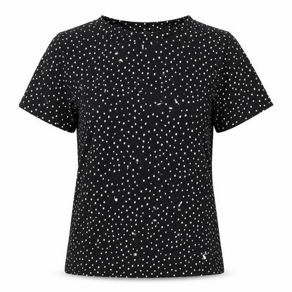 Womens UK Size 2 Joules Black  T-Shirt