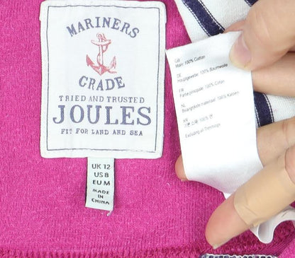 Womens UK Size 8 Joules Multicoloured  T-Shirt