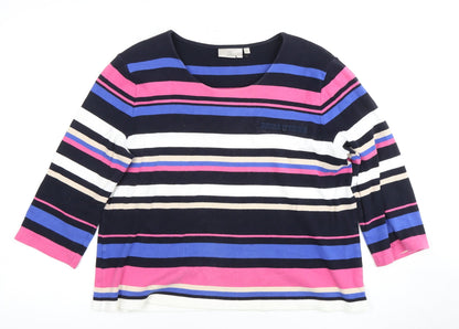 Womens UK Size L CC Multicoloured Basic T-Shirt