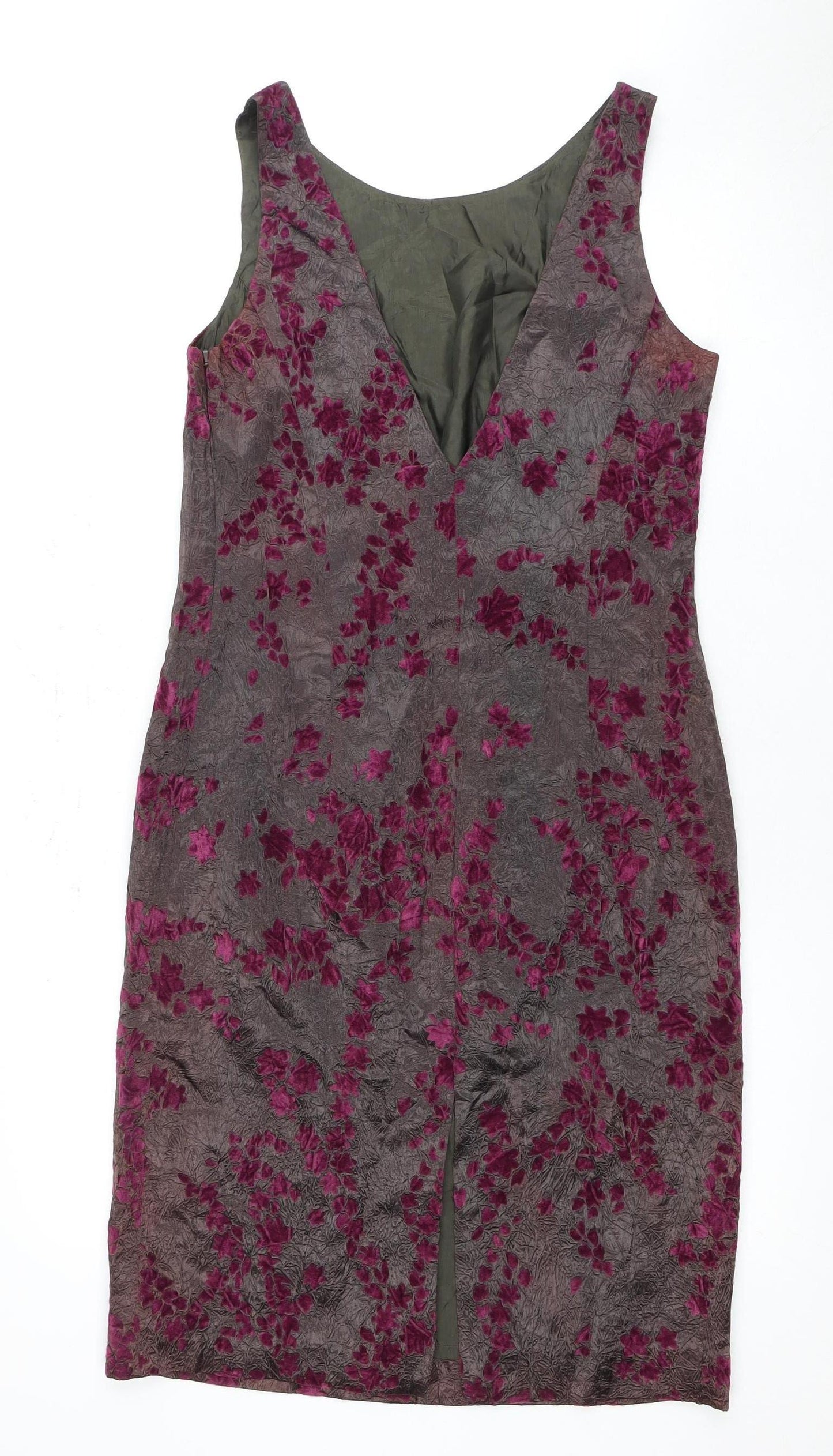 Hobbs Women’s Multicoloured Sheath Dress Size 12