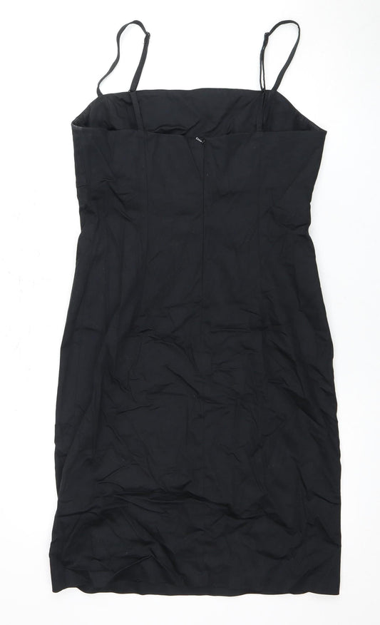 Coast Women's Black Size 14 Sleeveless Dress