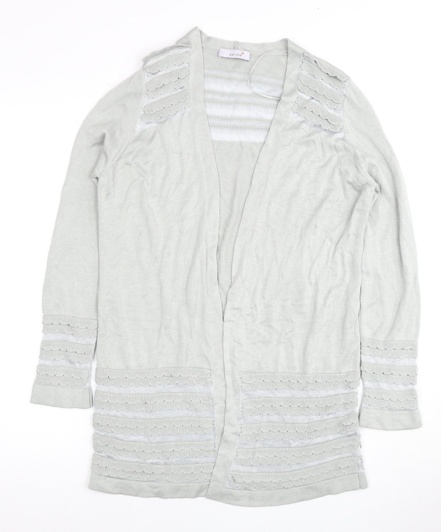 Womens UK Size 10 Marks and Spencer Grey Cardigan Jumper