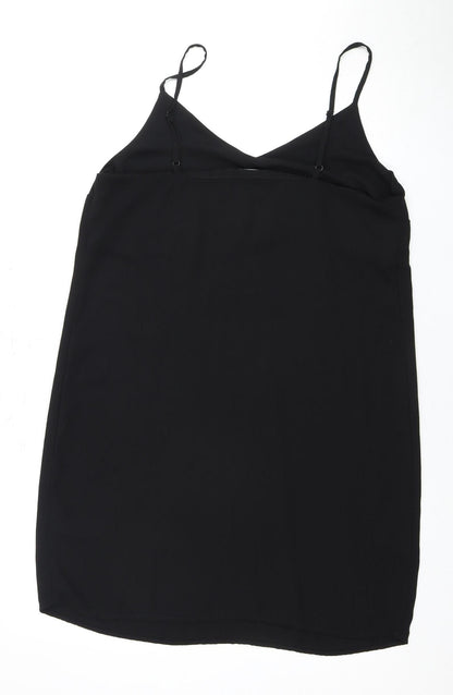 New Look Women's Black Slip Dress Size 12