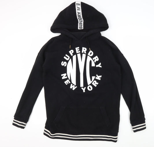 Superdry Women's Black M Pullover Hoodie