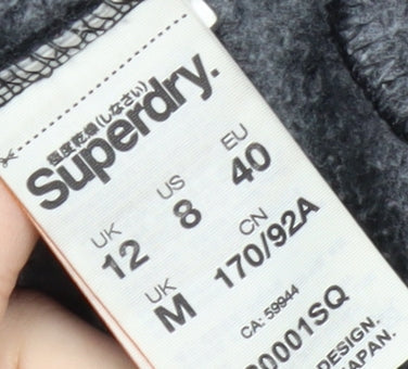 Superdry Women's Black M Pullover Hoodie