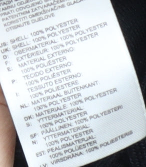 Adidas Men's Black Jogger Trousers - Size L