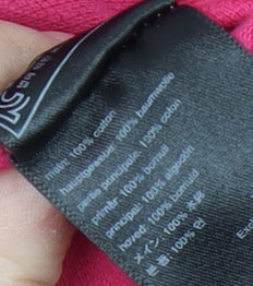 Joules Men's Pink Striped Polo Shirt, Size S